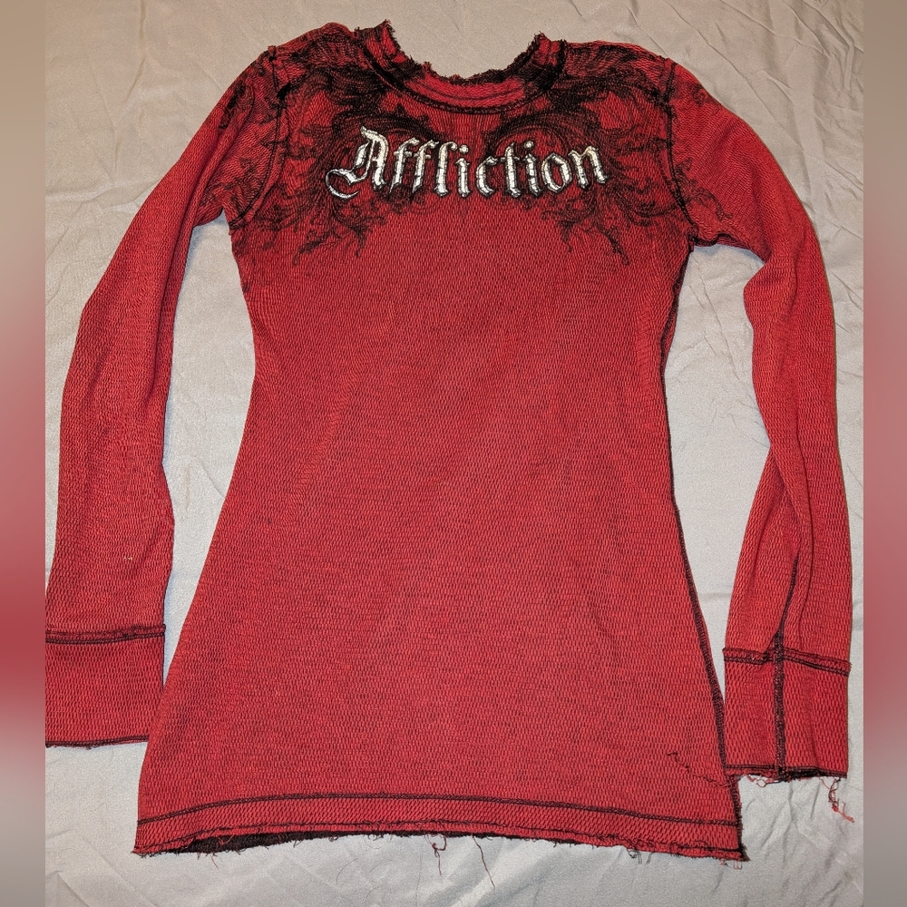 Reversible long sleeve Affliction